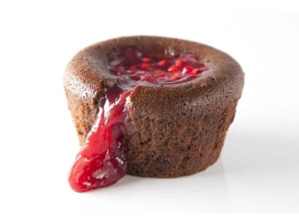 LAVA CAKE CIOCCOLATO E LAMPONE 24PZ