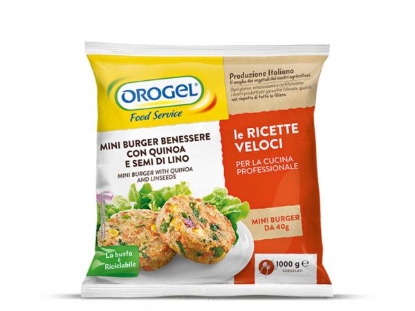 MINIBURGER BENESSERE 1KG x 4 OROGEL(40g)