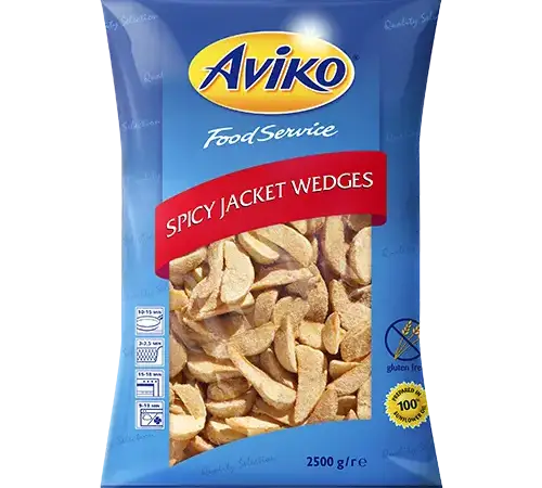 PATATE AVIKO SPICY JACKET WEDGES 4x2,5KG