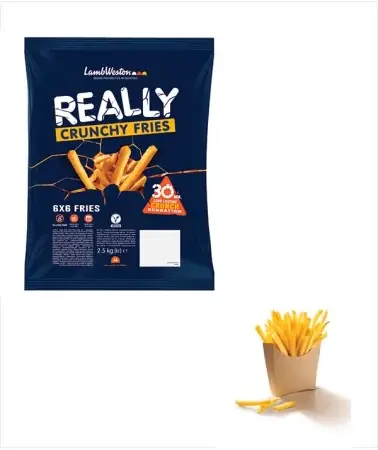 PATATE LW REALLY CRUNCHY 9X9MM 4X2,5KG