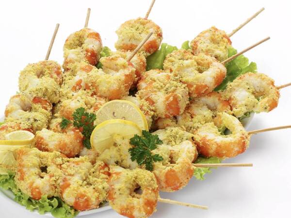 SPIEDINI DI MAZZANCOLLE GRATINATE 2KG