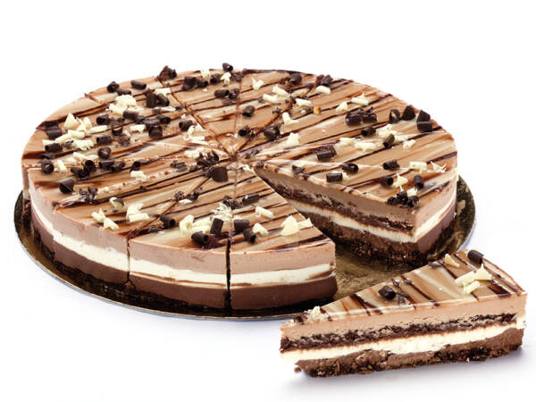 TORTA 3 CIOCCOLATI G1400